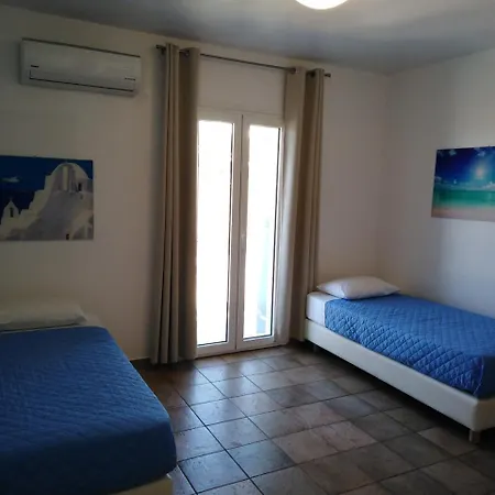 Apartment Blue & White